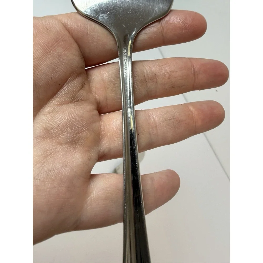 Oneida BANCROFT Serving Spoon Meat Fork Butter Knife Stainless Lot